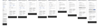 Projects axa mails wireframes