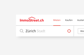 Immo Street CH User Experience Design Header